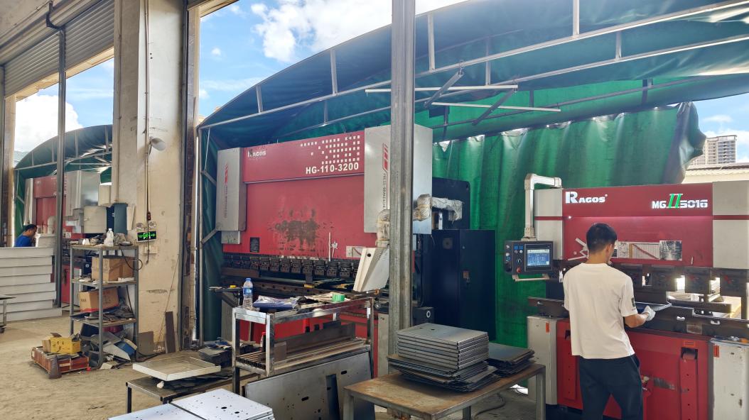 Packaging machines in testing